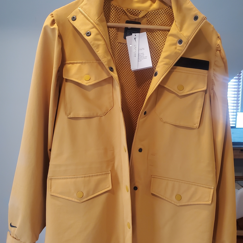 NIKE Mustard Yellow Womens Jacket